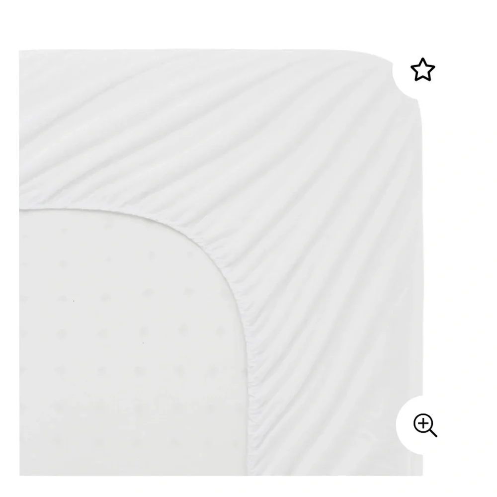 Malo Sleep Tite Five-Sided Smooth Mattress Protector - White